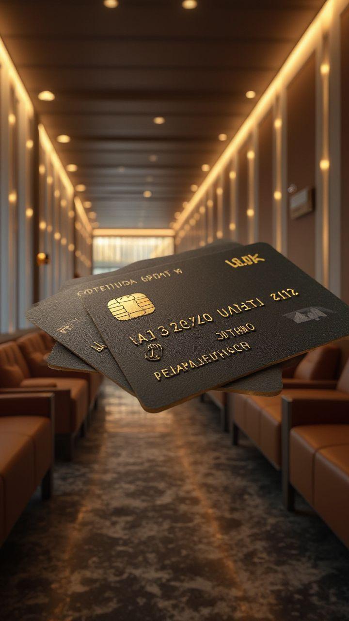 Descubra cartões premium com salas VIP em aeroportos parceiros e pontos